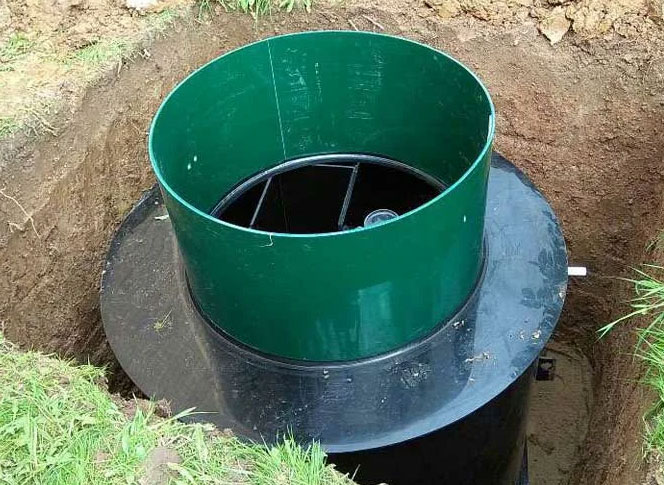 Наращивание горловины септика в Старо-Паново